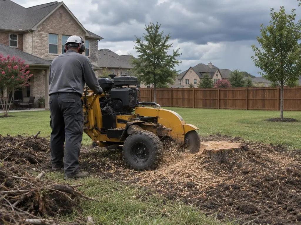 Stump Grinding in Frisco, TX